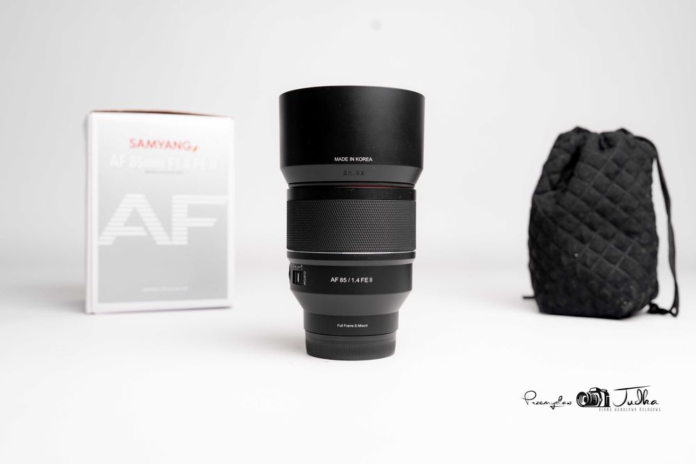 Samyang AF 85mm F/1.4 II 85/1.4 (Sony FE) igła | komplet