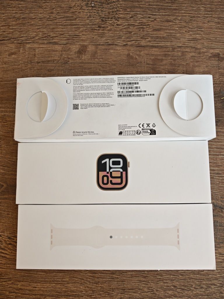 Apple Watch Serie 10 42MM GPS+Cellular Rosa Selado C/Garantia