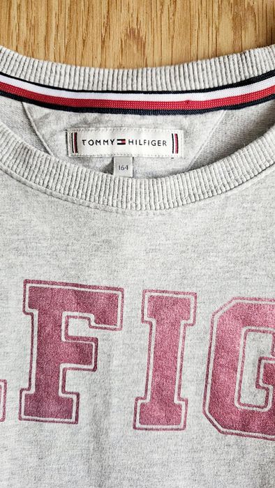 Bluza damska Tommy Hilfiger unikat oversize dresowa sportowa XS S M