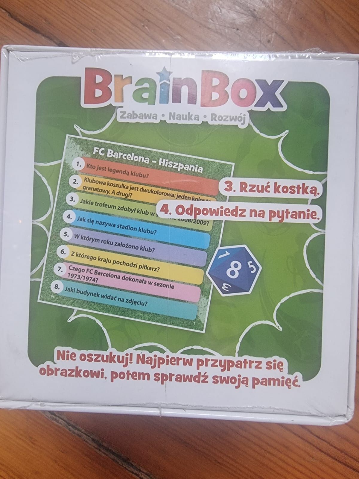 Gra planszowa - brain box, piłka nożna