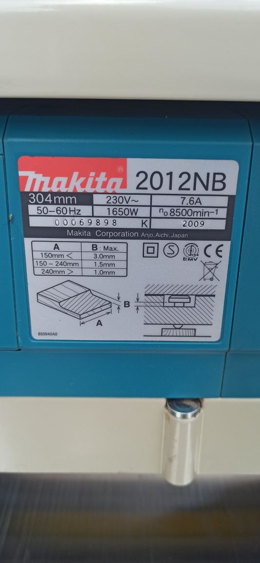 Grubościówka Makita 2012 NBX (darmowa wysyłka)