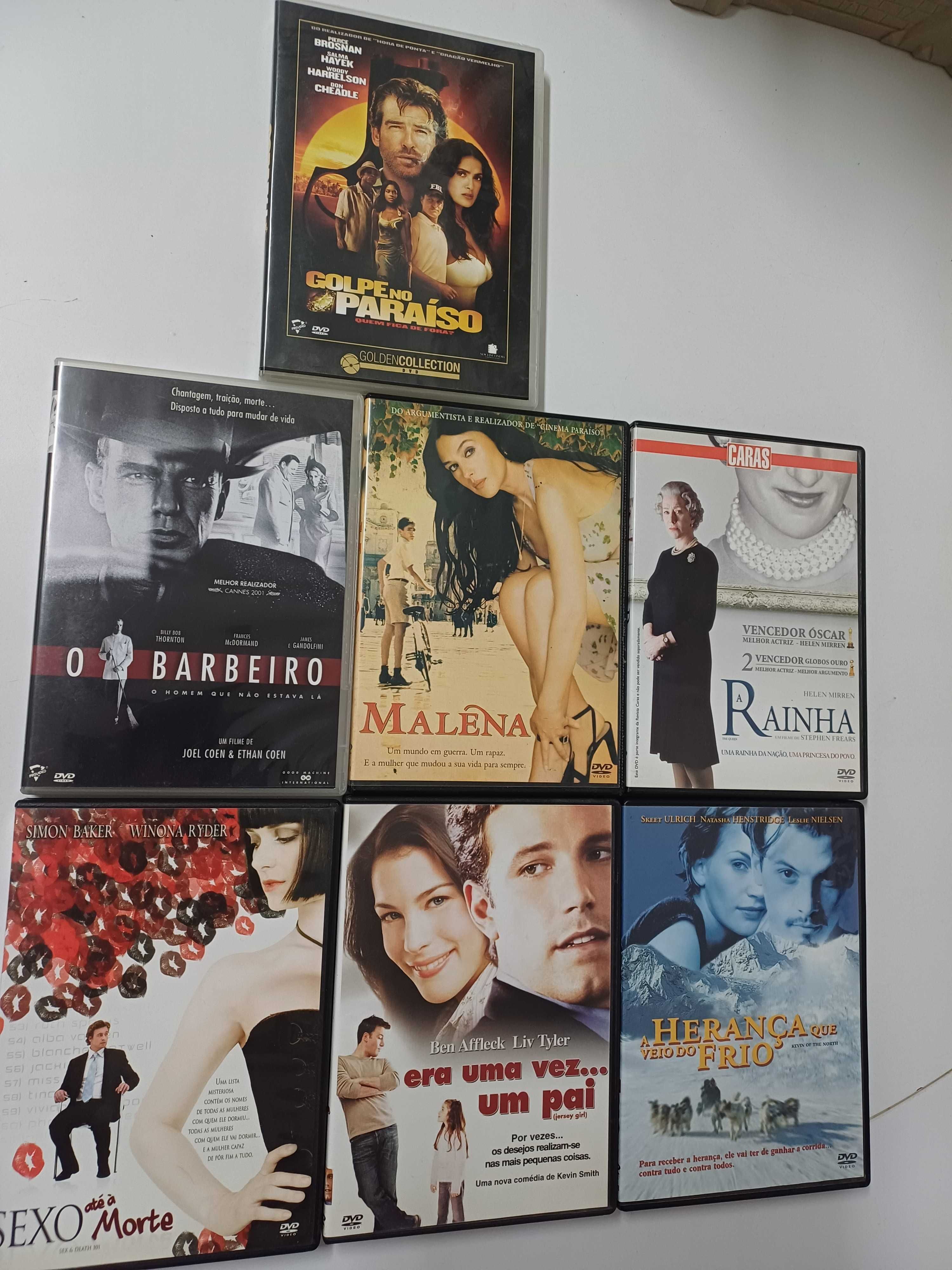 Dvd's de filmes de vários temas 34 unidades