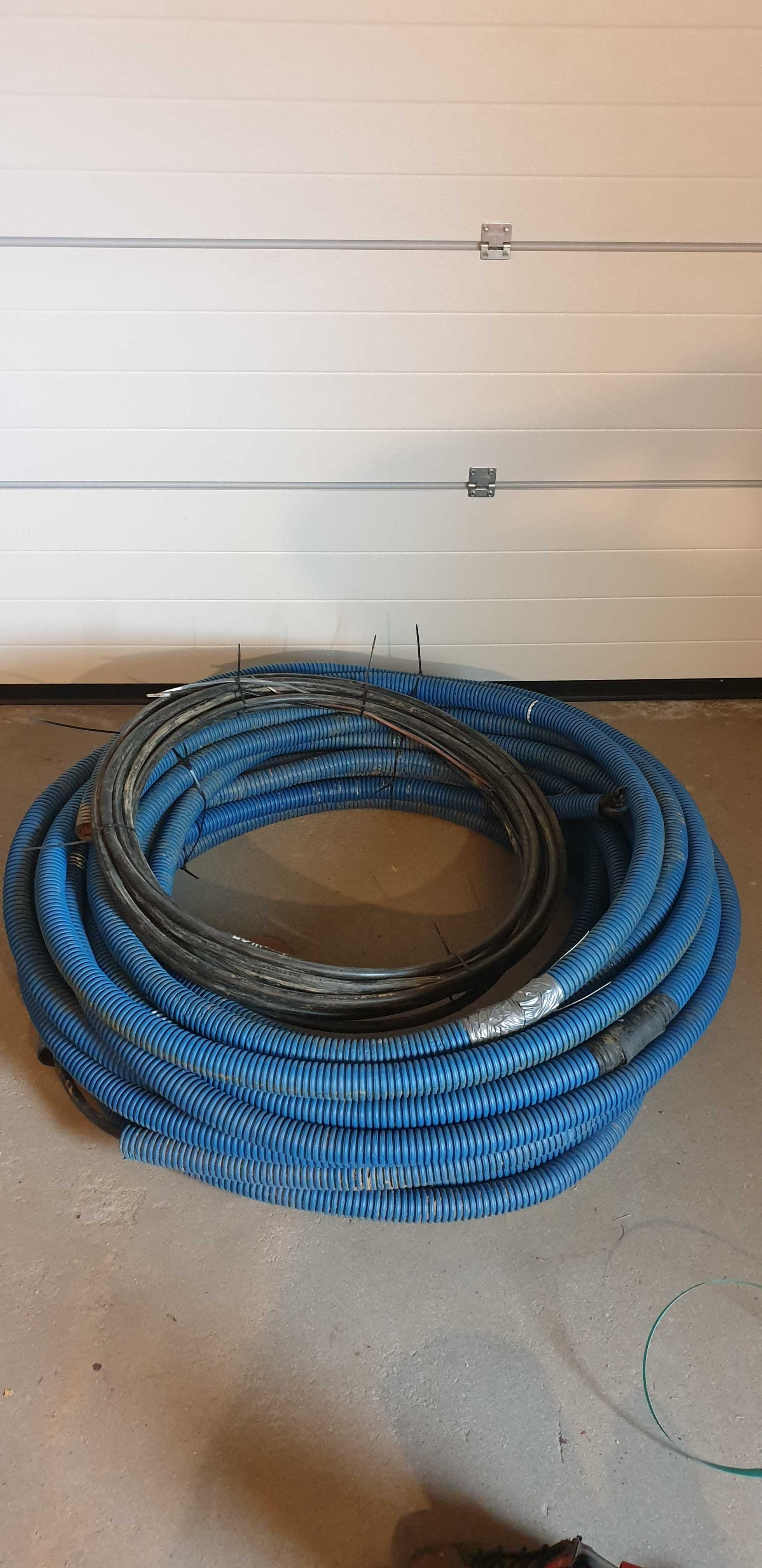 Skrzynka elektryczna, prowizorka + 80 m kabel 25mm2