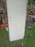 Drzwi metalowe z futryna z demontażu 60 x 155 cm