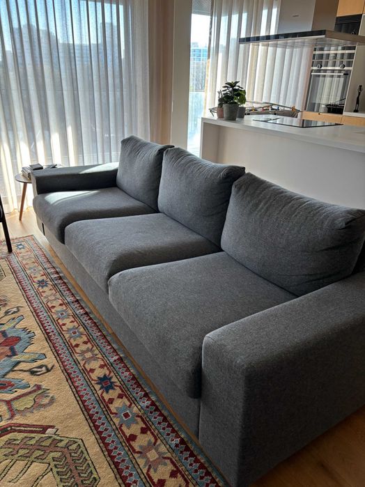 Sofá 3 lugares como novo