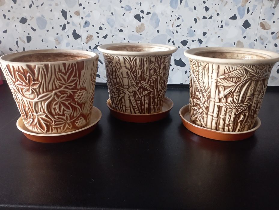 Керамічні вази для квітів