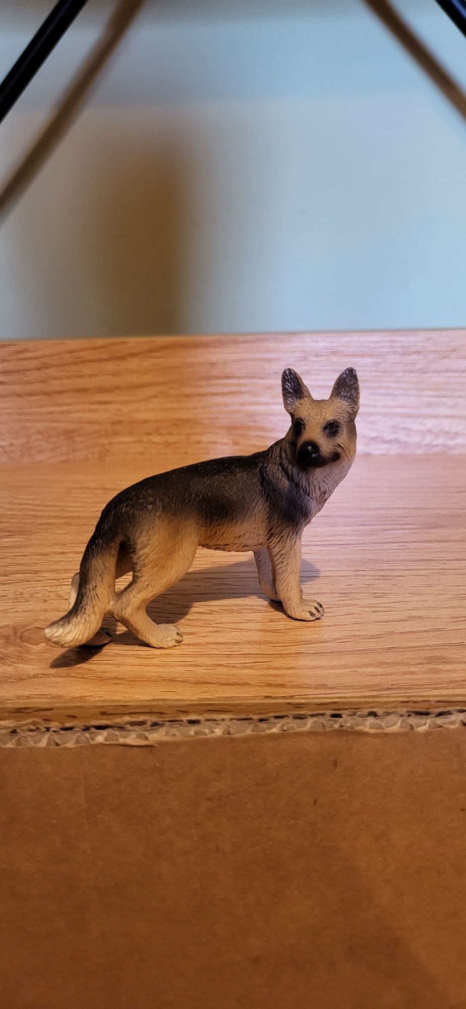 Schleich pies owczarek niemiecki figurka model wycofany z 2007 r.