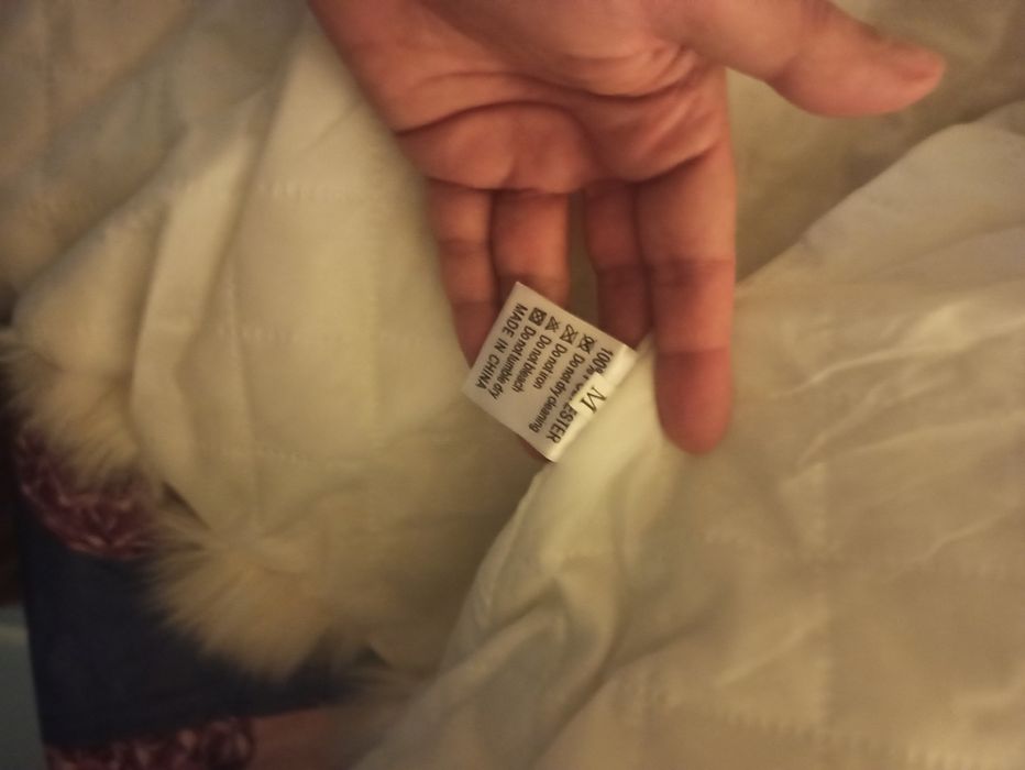 Casaco branco tamanho M