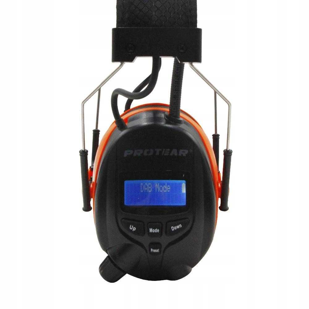 słuchawki ochronne  BLUETOOTH PROTEAR radio FM wygłuszacz 30 dB Hi-Fi