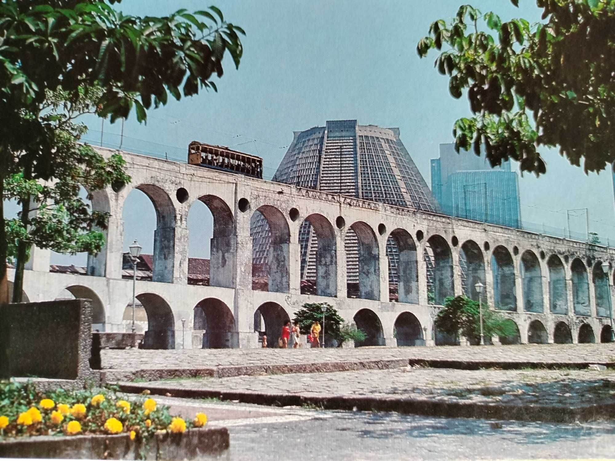 Conjunto 5 Lindíssimos Cartões Postais Vintage Rio de Janeiro