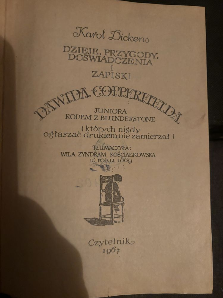 Dzieje i zapiski Dejwida Coperfilda