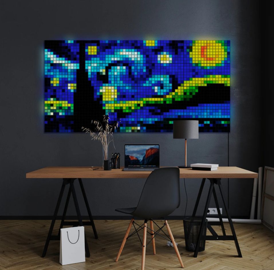 Twinkly Squares panel LED (3szt) RGBW (rozszerzenie do zestawu 5+1)