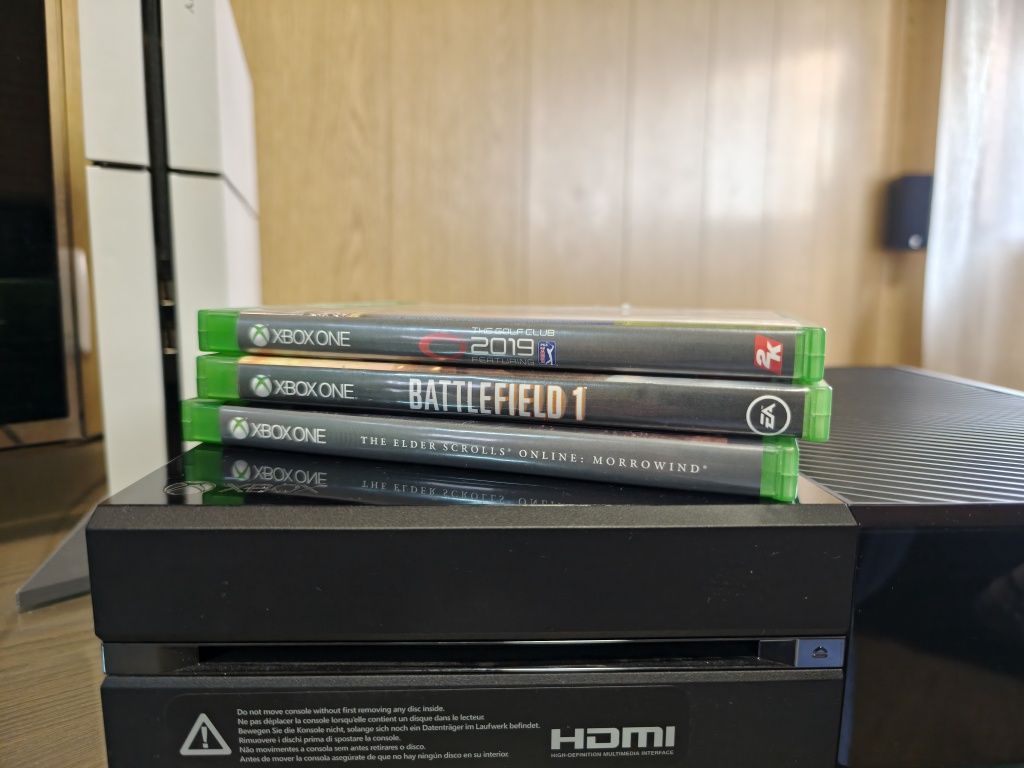 Xbox One com jogos