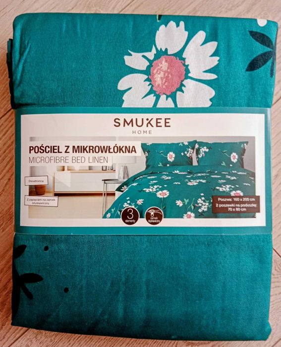 Nowa szmaragdowa posciel 160x200 jesien 2025