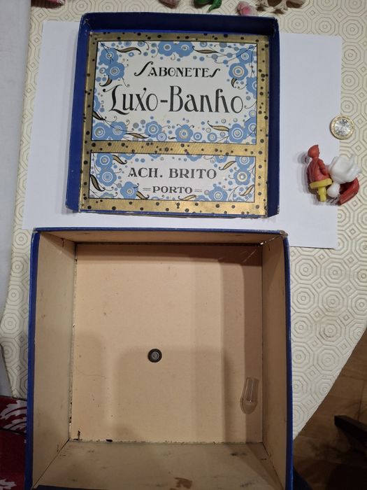 Caixa vintage ach brito sabonetes