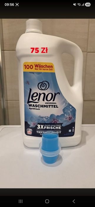 Persil w żelu uniwersalny na 100 prań 4,5 litra.