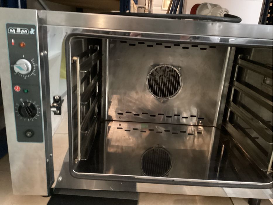 Forno eletrico trifasico 4 prateleiras para padaria pastelaria