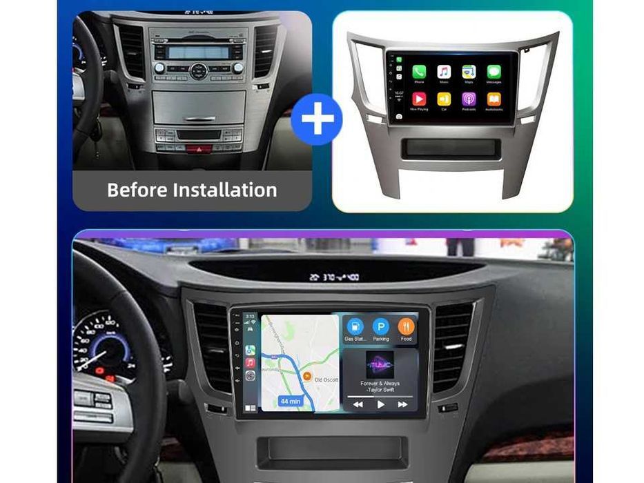 Radio samochodowe Android Subaru Legacy, Outback (9", LHD) 2010+