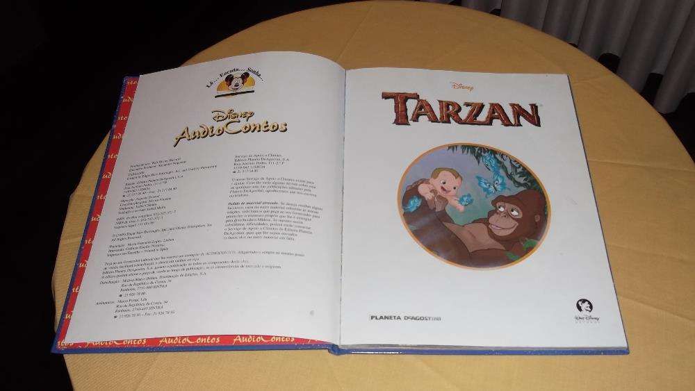 livro de criança o Tarzan