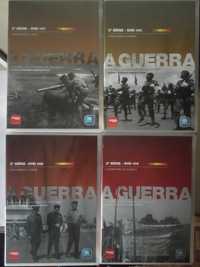 Conjunto de 4 dvds sobre a guerra- Rtp..Raros.Originais