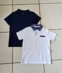 Zestaw koszula bluzeczka  polo H&M  dla chłopca * 122/128