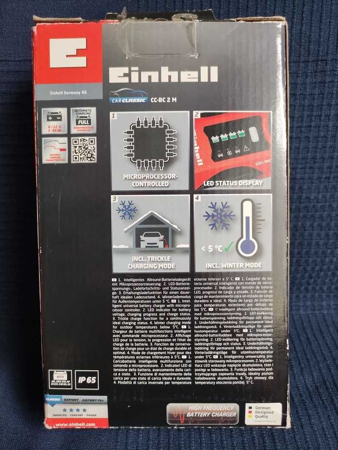Prostownik mikroprocesorowy Einhell CC-BC 2