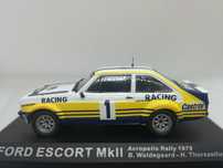 Miniatura escala 1/43 Ford Escort MkII B. Waldegaard R . Acropolis 197