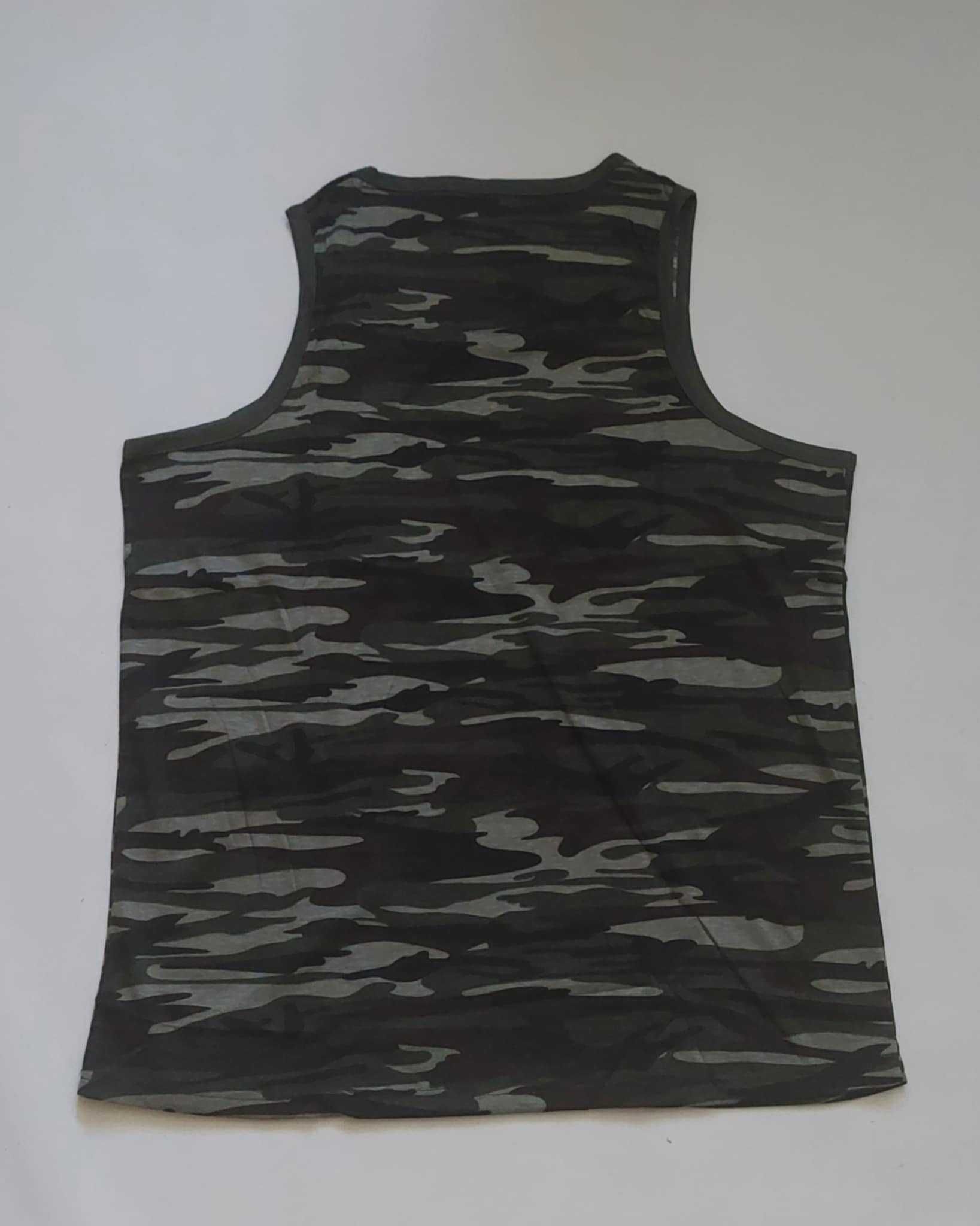Bezrękawnik męski moro Koszulka bokserka bez rękawa Tovta r 3XL- 124cm