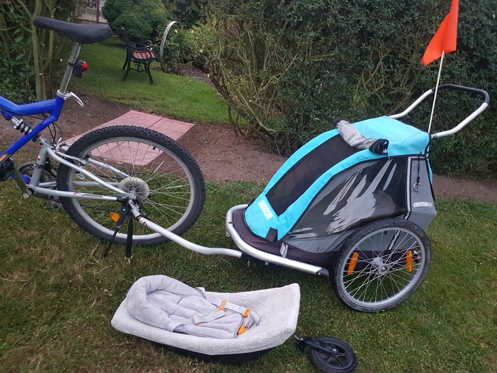 Croozer kid 1 przyczepka rowerowa wózek Riksza