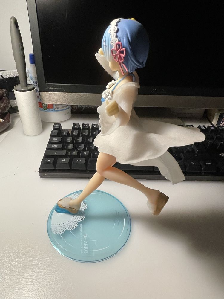 Re:Zero figurka Anime Ram w stroju kąpielowym myta oryginalna