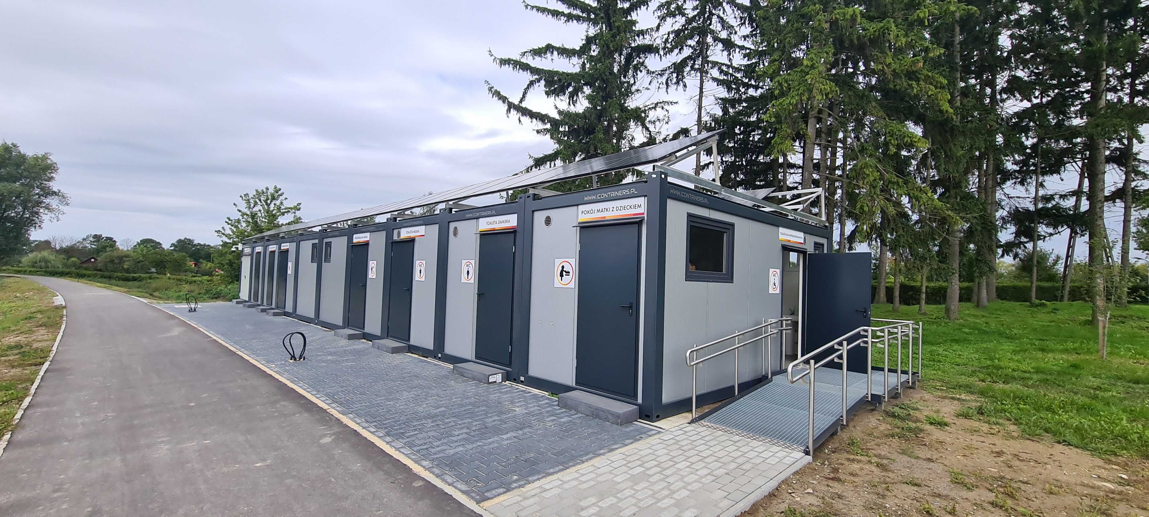 Kontener Kontenery Pawilon - Biurowy Socjalny Budowlany Sanitarny