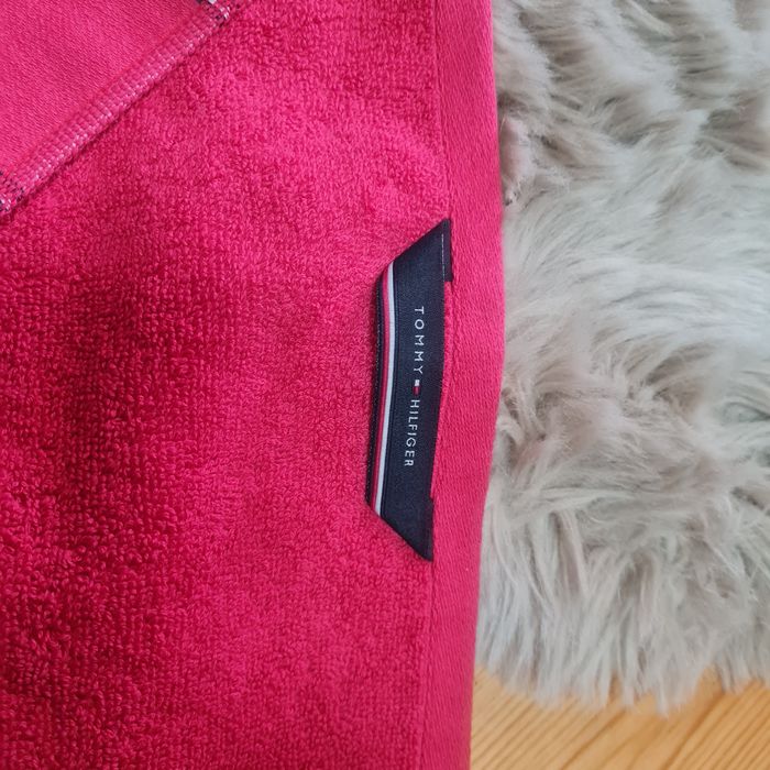 Tommy Hilfiger ręcznik czerwony nowy 100x50 cm 100 50 z zalando plażow