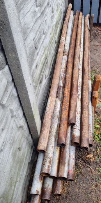 Słupki rury ogrodzeniowe