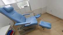 Fotel PODO kosme Gehwol GERLACH S.3.2 Ice Blue sterowanie elek. IDEAŁ