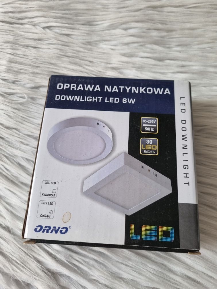 lampka Led, oprawa natynkowa
