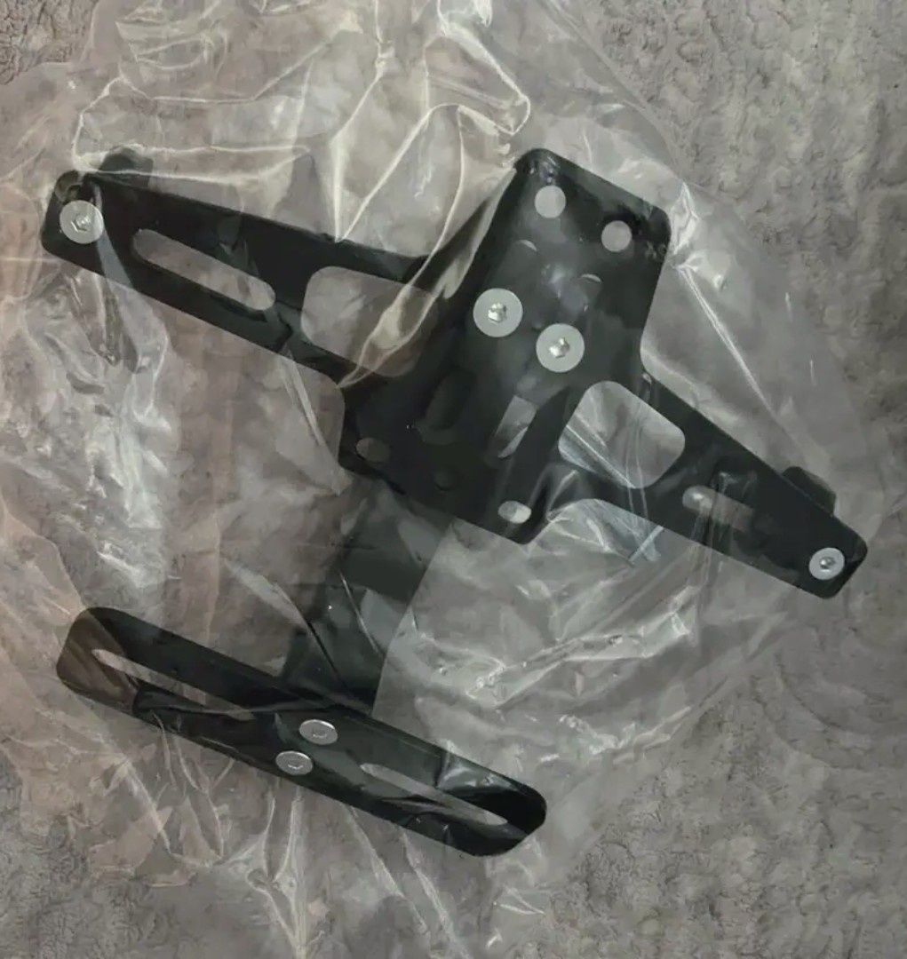 Suporte de Matrícula Curto - Novo !