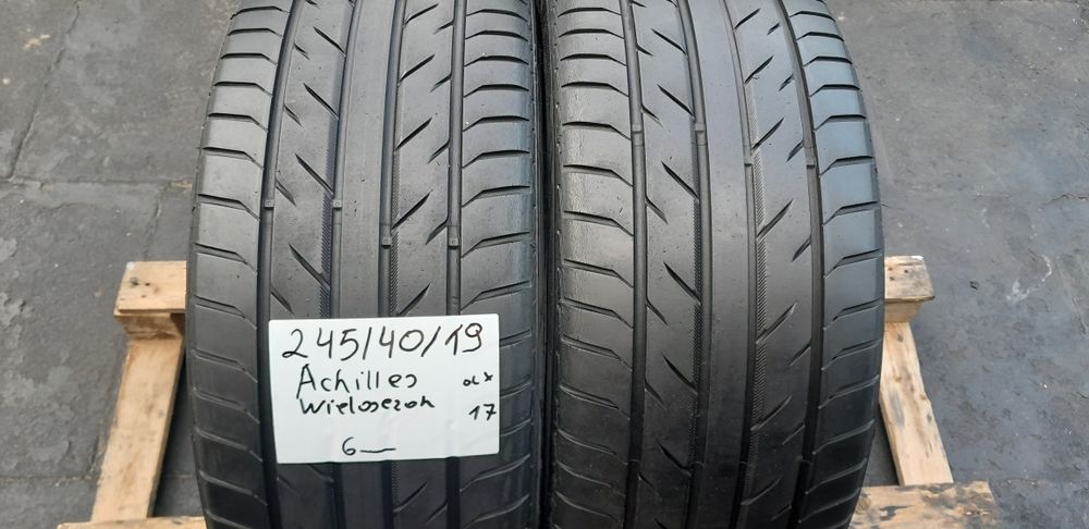 Opony Letnie 245÷40÷19÷Cena 110 szt.Adres-ZALESIANY 33 A-przy rondzie
