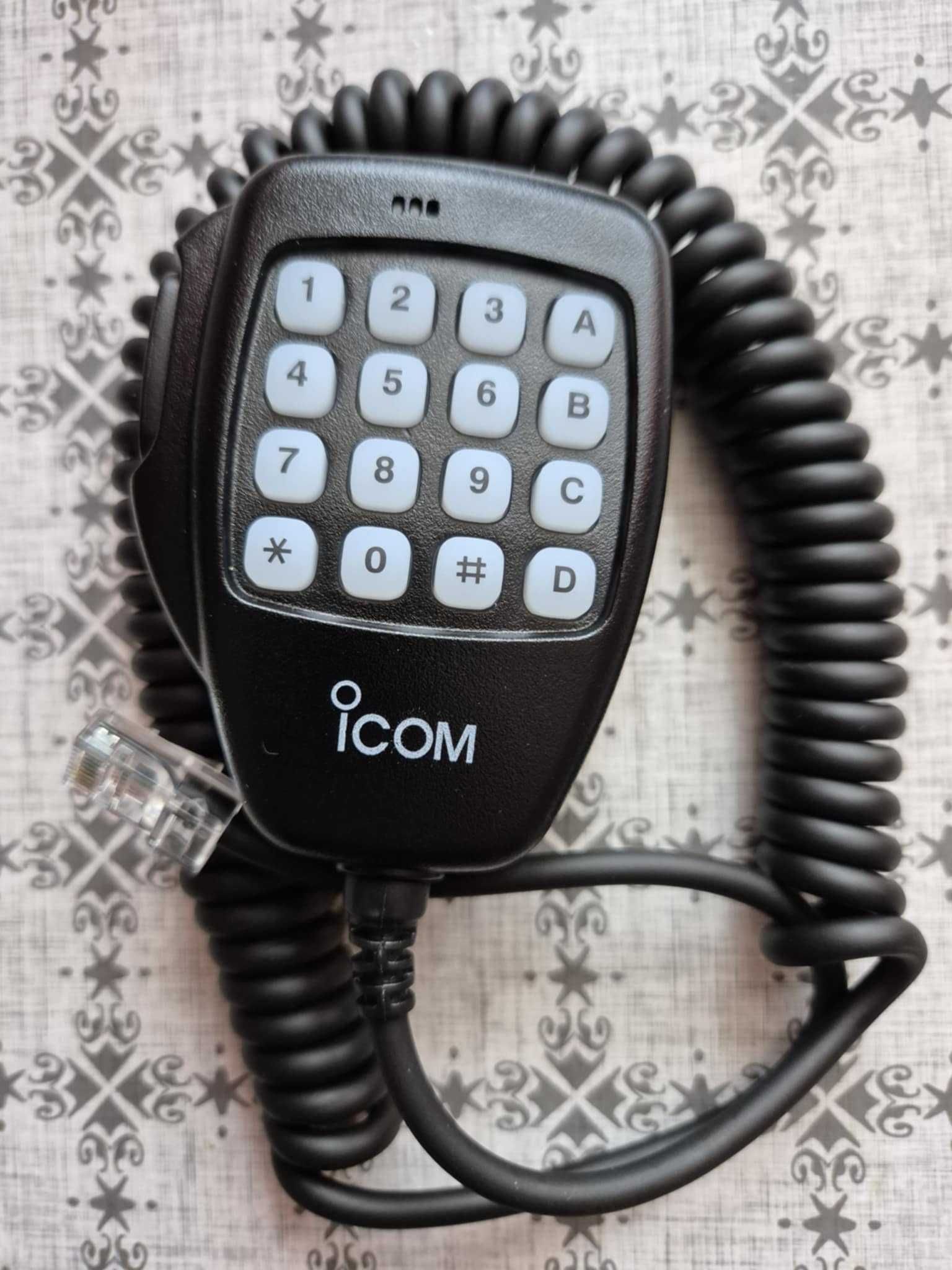 Mikrofon ICOM z klawiaturą