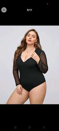 Czarne body 3XL Shein