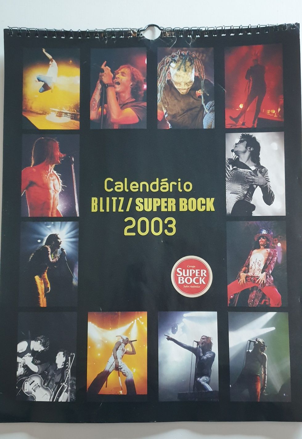 Venda de Calendário Retro Blitz 2003