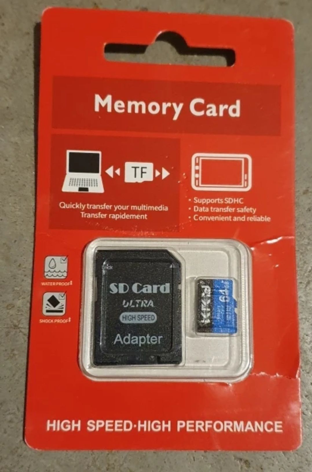 NOWA karta pamięci microSDHC/SDXC KRY 64GB v10 + adapter OKAZJA