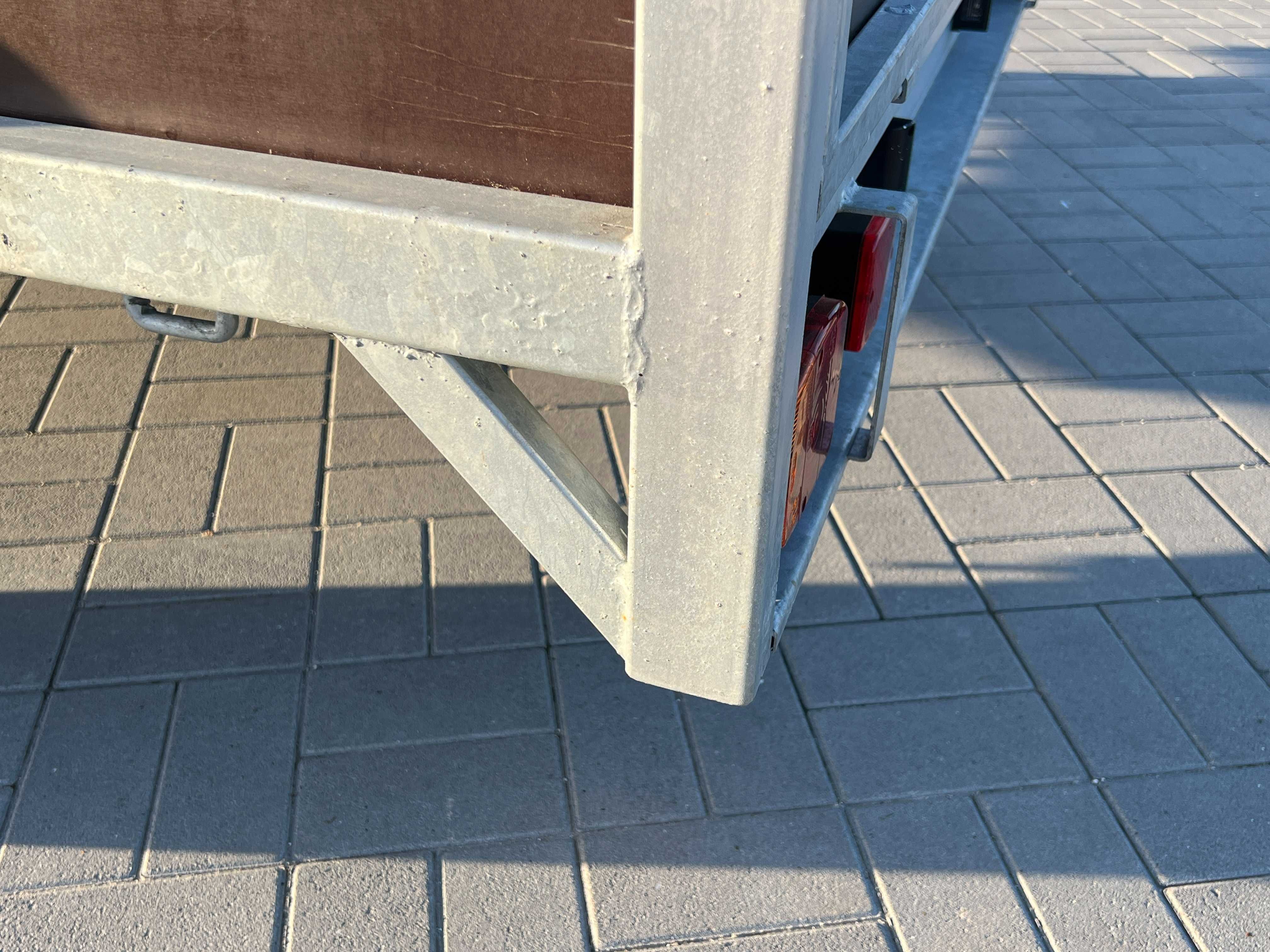 Прицеп від виробника 2,5 x1,5м борт 40см оцинкований