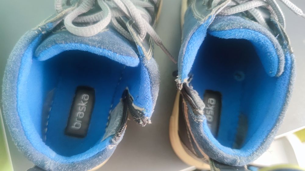 Черевики осінні Braska, 34 розмір. Шкіряні. Устілка 21 см.