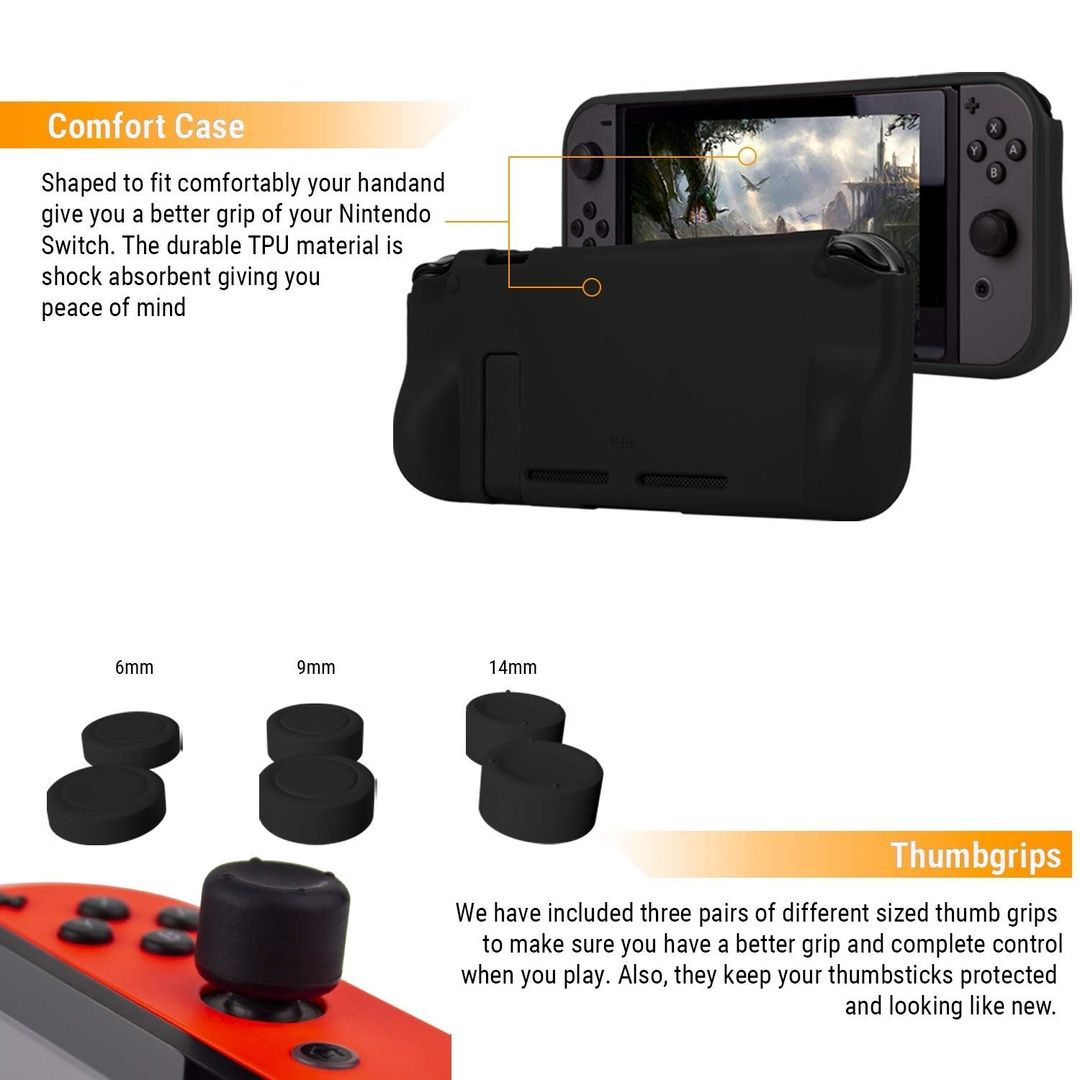 Zestaw akcesoriów, etui, case do Switch