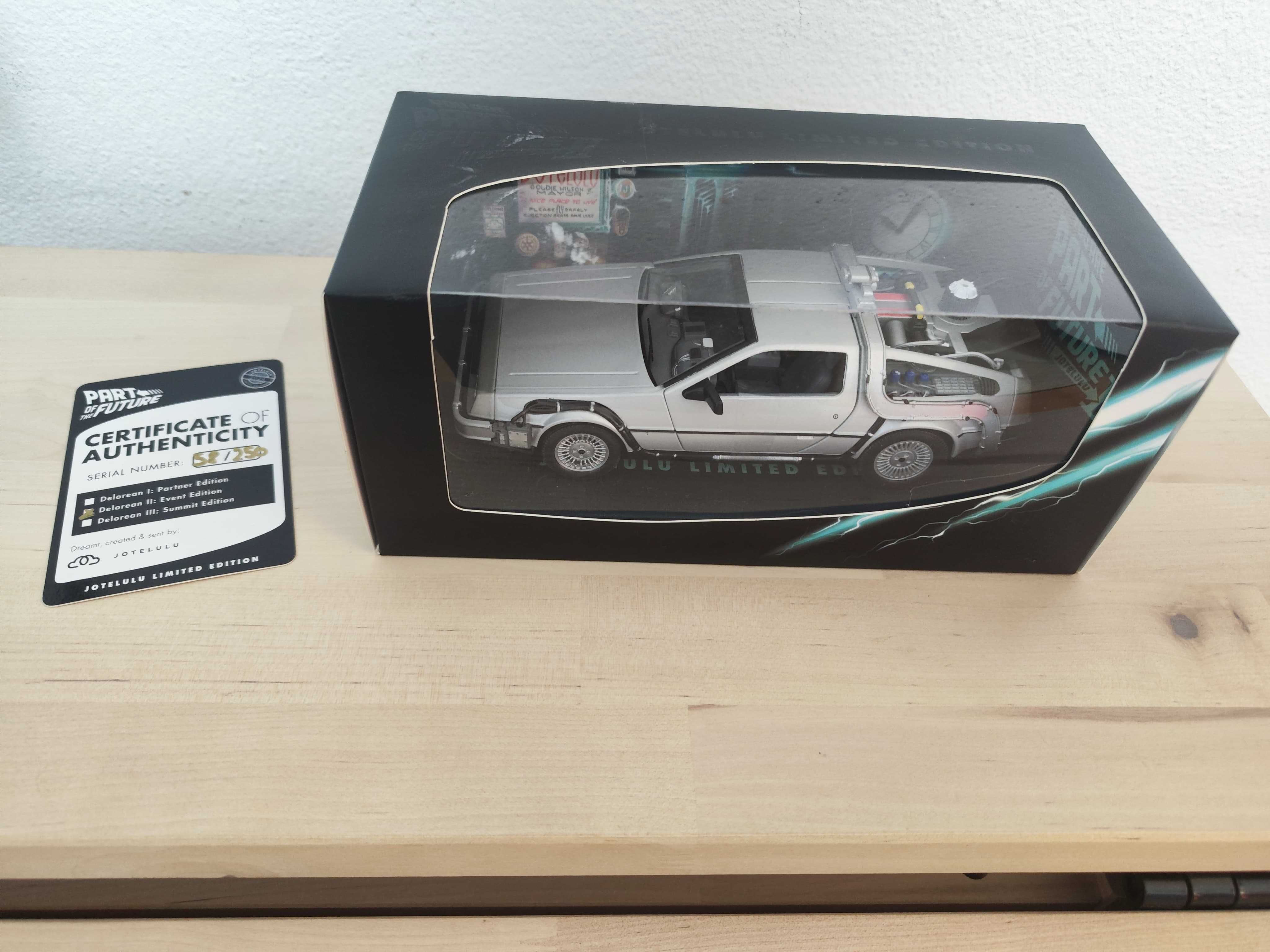Edição Limitada Jotelulu - DeLorean II (2) Event Edition - NOVO!