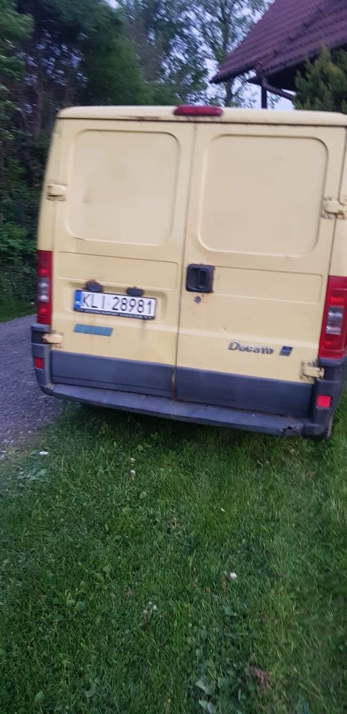 Sprzedam busa fiat Ducato bus dostawczy blaszak 2002 Rabka dostawcze