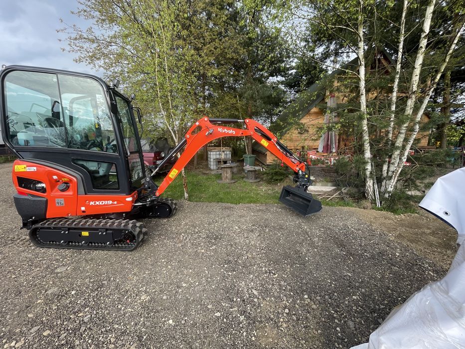 Usługi mini koparka wiertnica