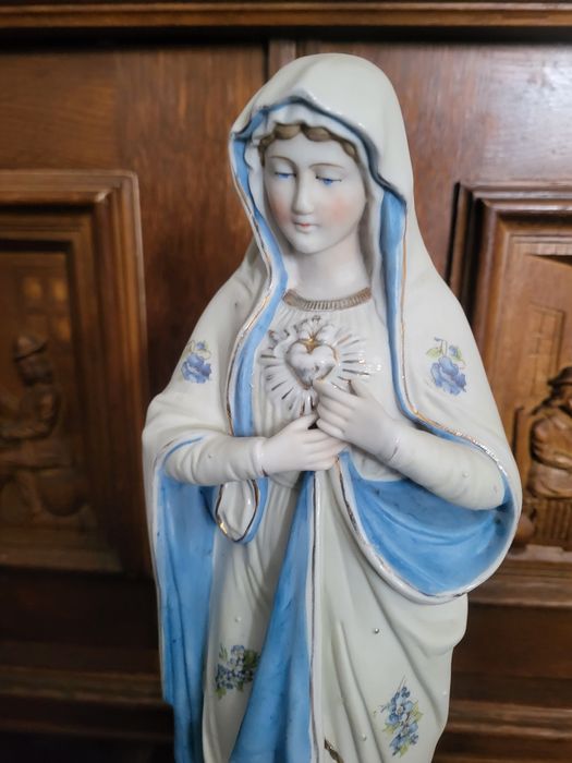 Biskwit Maryja Matka Boska Bolesna porcelanowa