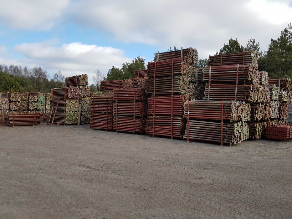 Stemple budowlane sztyce Dźwigary h20 Płyta szalunkowa Głowice Doki