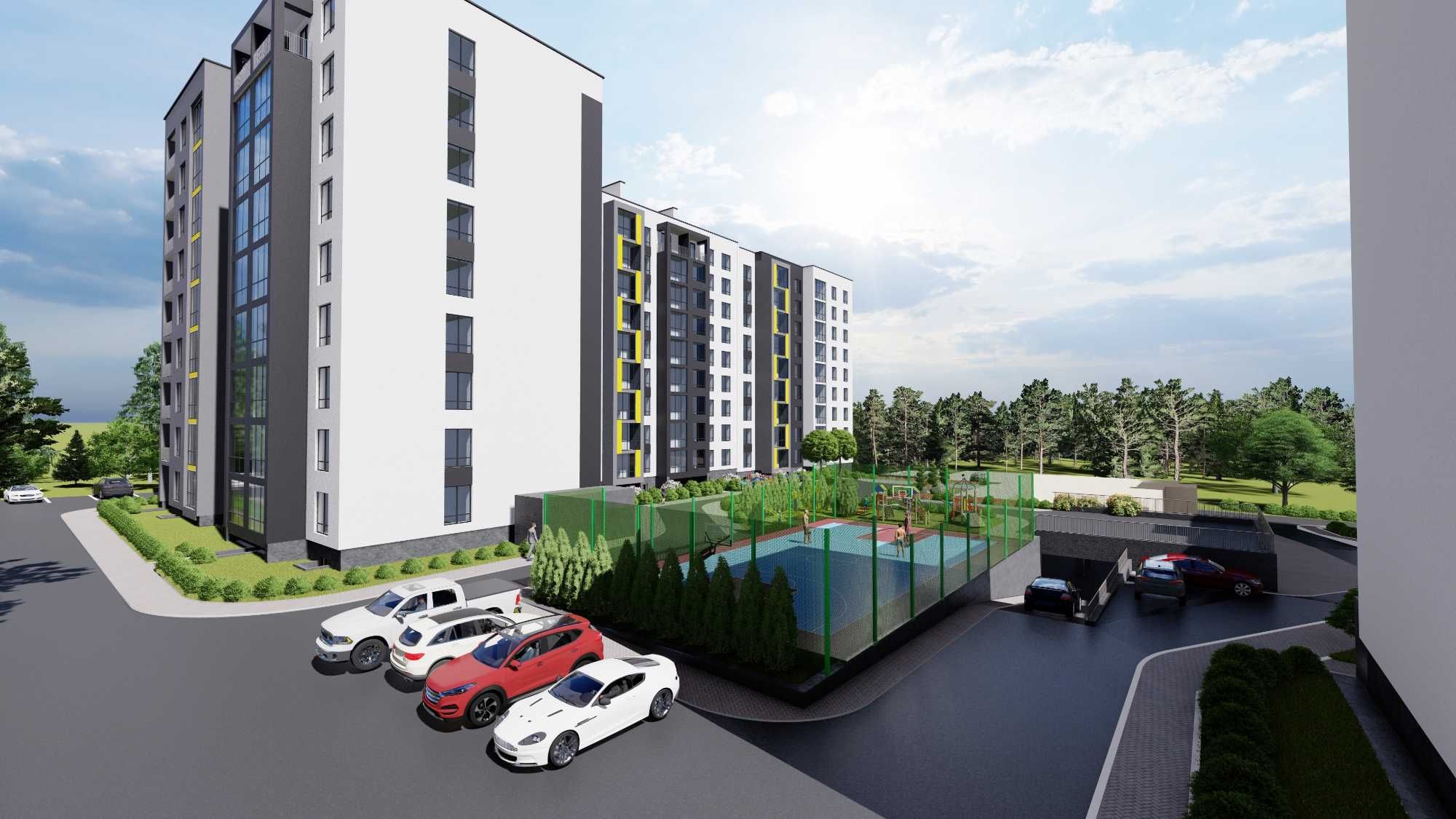 Продаж 3-кімнатної квартири в новобудові , район Бам
